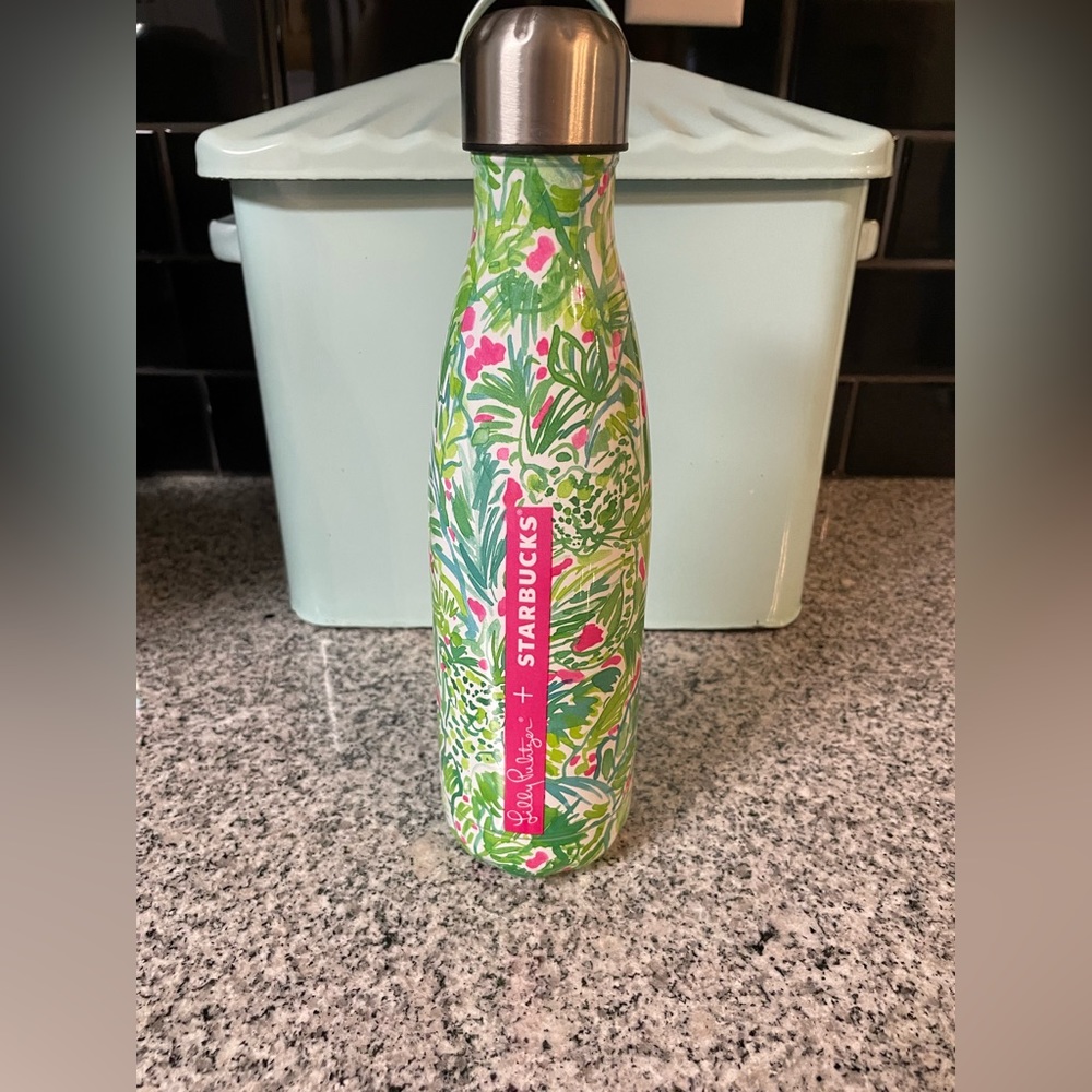 Starbucks x Swell x Lilly Pulitzer Water Bottle - Picture 4 of 4